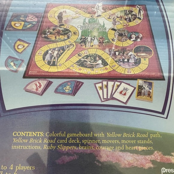 The Wizard of Oz Yellow Brick Road Game - Still Sealed - Never Opened - Picture 7 of 7
